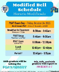psat schedule